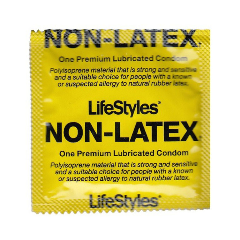 NonLatex Condom Package Texas Wears Condoms